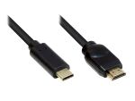 Good Connections Adapterkabel USB-C an HDMI 2.0 schw. 10m