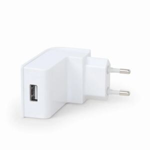 Gembird EG-UC2A-02-W Ladegerät für Mobilgeräte Universal Weiß AC Drinnen
