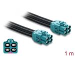DELOCK Kabel HDMTD Z quad Buchse zu HDMTD Z quad Buchse 1m