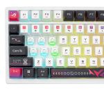 ASUS ROG Azoth X Tastatur Gaming USB + RF Wireless + Bluetooth Schweiz Schwarz, Weiß