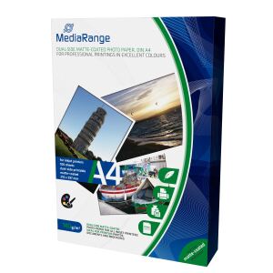 MediaRange MRINK111 Fotopapier A4 Weiß Matte