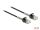DELOCK Kabel RJ45 Stecker zu RJ45 Stecker mit Knickschutz