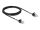 DELOCK Kabel RJ45 Stecker zu RJ45 Stecker mit Knickschutz