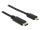 DeLOCK 0.5m, USB2.0-C/USB2.0 Micro-B USB Kabel 0,5 m Micro-USB B USB C 0,48 Gbit/s Schwarz
