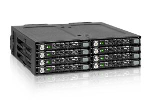 Icy Dock MB998SK-B Hard Drive Backplane Schwarz