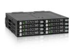 Icy Dock MB998SK-B Hard Drive Backplane Schwarz