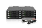 Icy Dock MB998SK-B Hard Drive Backplane Schwarz