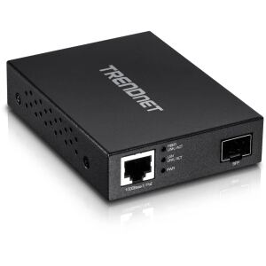 Trendnet TFC-PGSFP Netzwerk Medienkonverter 2000 Mbit/s Schwarz