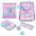 Herlitz UltraLight Plus Ocean Lights Schulranzen-Set Mädchen Polyester Blau, Pink