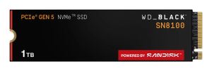Western Digital Black WD_BLACK SN8100 NVMe 1 TB M.2 PCI Express 5.0 TLC 3D NAND