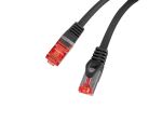 Lanberg PCF6-10CU-0025-BK Netzwerkkabel Schwarz 0,25 m Cat6 F/UTP (FTP)