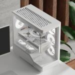 Aerocool P500A-WT Midi Tower Weiß