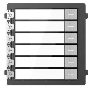 Hikvision 6-Fach Klingelmodul DS-KD-KK/S