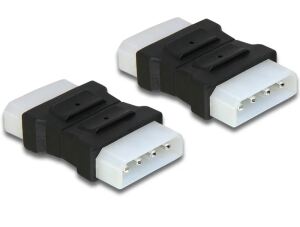 DELOCK Adapter 4Pin Molex -> 4Pin Molex St/St