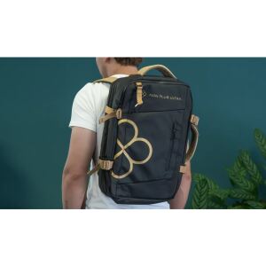 ultron Rucksack NPU 17",schwarzGold