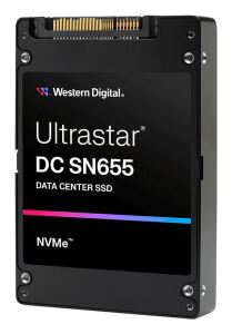 SSD WD Ultrastar SN655 PCIe NVMe Gen4 U3 7.68TB