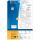 HERMA Etiketten transparent glasklar A4 63.5x38.1 mm transparent klar Folie glänzend 525 St.
