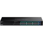 Trendnet TPE-TG262 Netzwerk-Switch Unmanaged L2 Gigabit Ethernet (10/100/1000) Power over Ethernet (PoE) 1U Schwarz