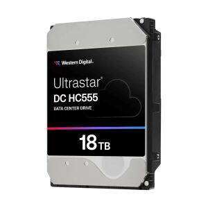 Western Digital Ultrastar DC HC555 Interne Festplatte 18 TB 7200 RPM 512 MB 3.5" Serial ATA III