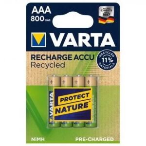 Varta 56813 101 404 Haushaltsbatterie Wiederaufladbarer Akku AAA Nickel-Metallhydrid (NiMH)