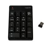 LogiLink ID0120 Numerische Tastatur Laptop RF Wireless Schwarz