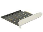 DELOCK PCI Express Karte > 4x intern M.2 Key B mit RAID