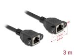 DELOCK Verlängerungskabel S/FTP RJ45 BU -> BU...