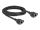 DELOCK Verlängerungskabel S/FTP RJ45 BU -> BU Cat6A 3.00m sw