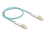DELOCK LWL Kabel LC Duplex zu LC Duplex Multimode OM3 1 m