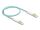 DELOCK LWL Kabel LC Duplex zu LC Duplex Multimode OM3 1 m