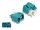 DELOCK HDMTD single + Powerpin Stecker gewinkelt für PCB