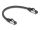 DeLOCK 80566 Netzwerkkabel Schwarz 0,25 m Cat8.1 S/FTP (S-STP)