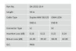 Digitus LWL Multimode Patchkabel, OM4, LC / SC