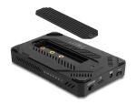 DeLOCK USB Type-C Gehäuse für 1 x M.2 NVMe SSD + 1 x 2.5″ SATA SSD / HDD mit Klon Funktion