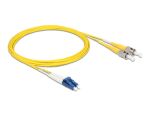 DELOCK Kabel LWL LC/ST OS2 09/125 5M