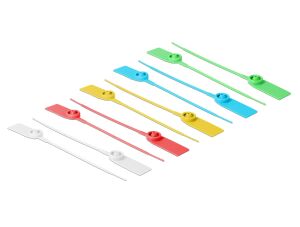 DELOCK Kabelbinder mit Beschriftungsfeld L 180 x B 2,5 mm