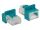 DELOCK RJ45 Secure Clip mit Stecker Set mit 6 Stück