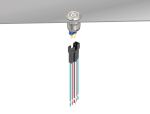 DELOCK Fassung für 22mm 6 Pin Taster oder Schalter