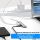 Inca IUSB-04TX Schnittstellen-Hub USB Typ-C 5000 Mbit/s Silber, Weiß