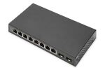 Digitus 8-Port Gigabit Netzwerkswitch, Desktop, Unmanaged
