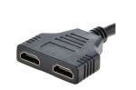 Gembird DSP-2PH4-04 HDMI-Kabel HDMI Typ A (Standard) 2 x HDMI Type A (Standard) Schwarz