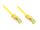 Alcasa 0.15m Cat7 RJ-45 Netzwerkkabel Gelb 0,15 m S/FTP (S-STP)