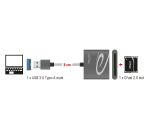 DELOCK USB 3.0 Card Reader für CFast 2.0 Speicherkarten
