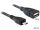 DeLOCK 50cm USB micro-B/USB2.0-A USB Kabel 0,5 m Micro-USB B USB A 0,48 Gbit/s Schwarz