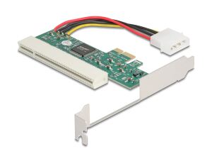 DeLOCK Riser Karte PCI Express x1 zu 1 x PCI 32 Bit 5 V Slot Asmedia