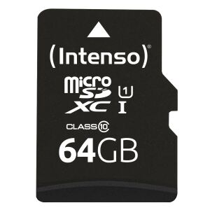 Intenso 3424490 Speicherkarte 64 GB MicroSD UHS-I Klasse 10