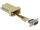 DELOCK D-Sub 9 Pin Buchse zu RJ45 Buchse Montagesatz grau