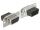 DELOCK D-Sub 9 Pin Buchse zu RJ45 Buchse Montagesatz grau