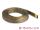 DELOCK Geflechtschlauch aus Basalt Fasern 2mx15mm Braun