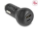 DELOCK Kfz Ladeadapter USB Type-C USB Typ-A mit 32W
